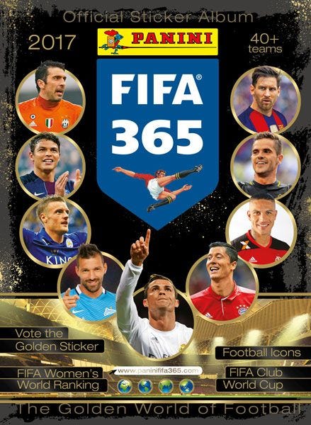 SUAREZ # 641 FIFA 365 2017 PANINI Sticker Club World Cup 2015 MESSI NEYMAR 
